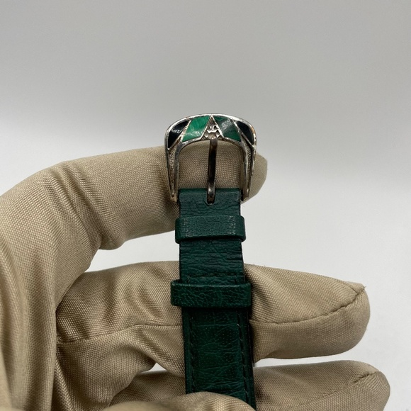 Vintage Surrisi Sterling Silver inlayed Gemstone Watch - Picture 3 of 8